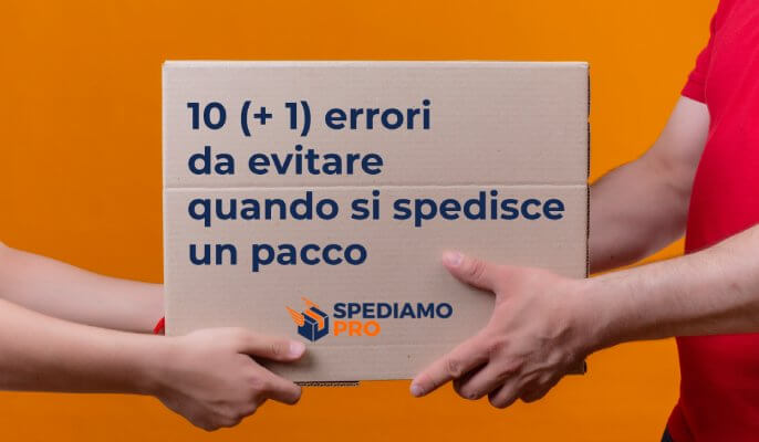 errori spedizione pacco